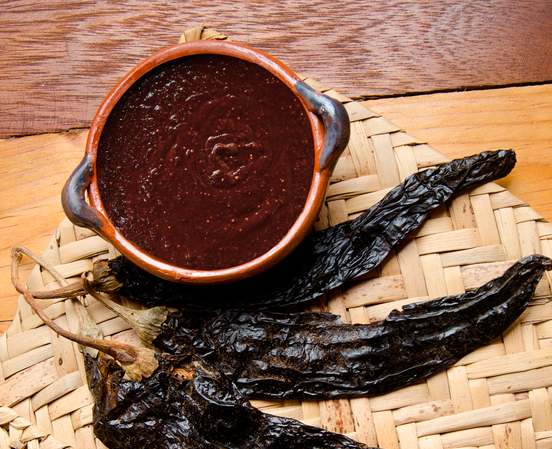 Salsa de chile pasilla