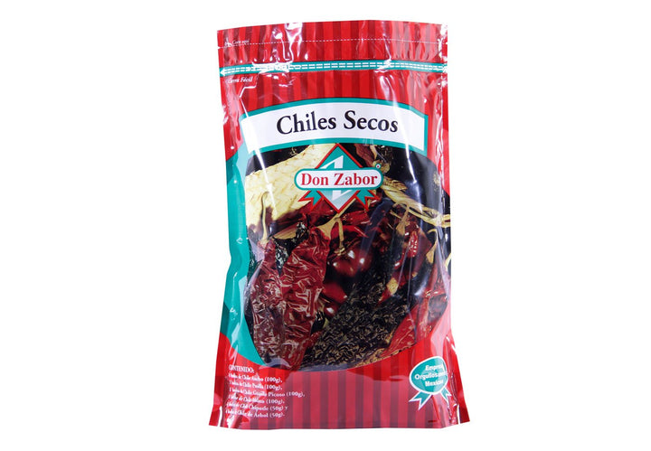 Mix de Chiles Secos (Ancho, Chipotle, Pasilla, Guajillo Picoso, Mulato y Árbol)