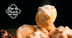 Pan de muerto con nuez Don Zabor