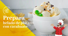 helado de plátano