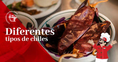 Diferentes tipos de chiles