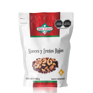 Nueces y Frutos Rojos 450gr